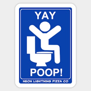 NLPCo Restroom Sign Sticker